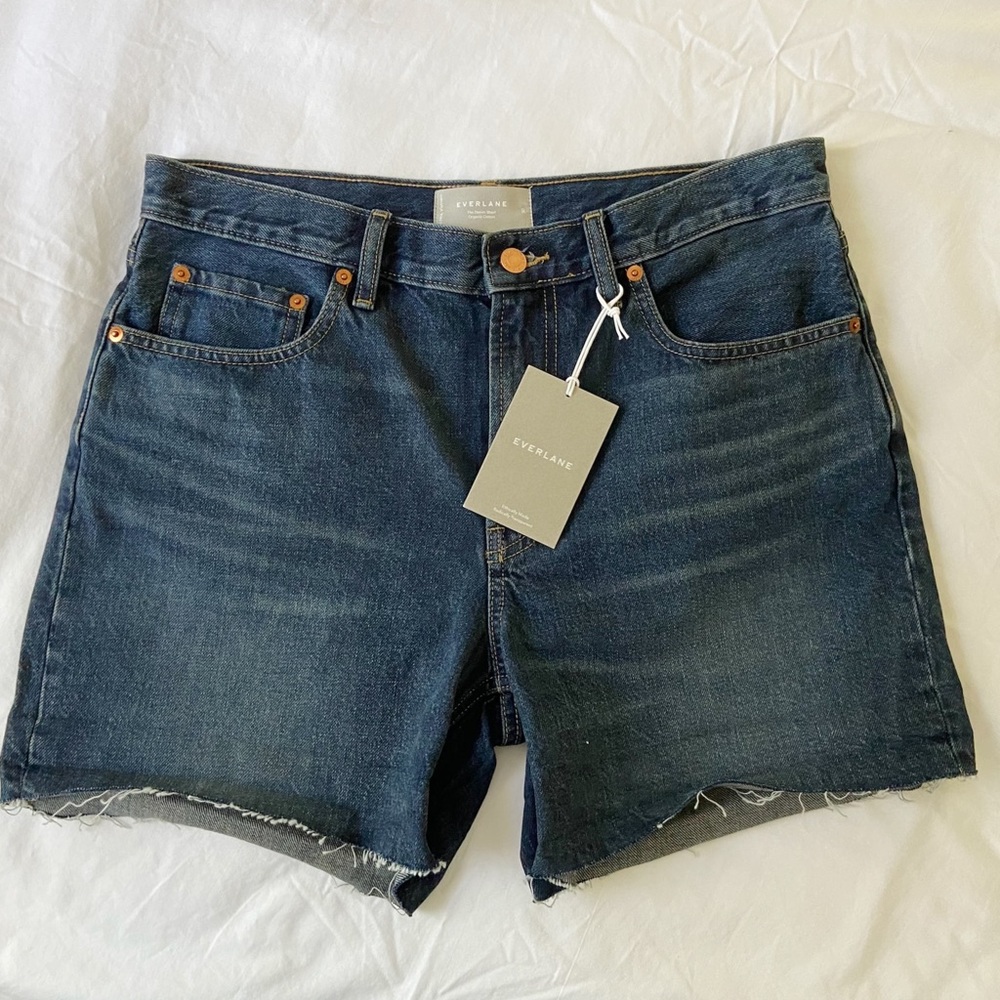Everlane NWT jean shorts size 30